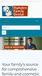 Mobile Screenshot of hamdenfamilydental.com